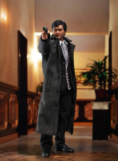 Pre-Order Mountain Studio - 1/12 Iron-Blooded Heroes: Brother Ma (Chow Yun Fat Gor) Action Figure (Black Overcoat Version)