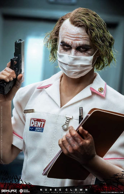 Pre-Order EKUAZ STUDIO x ECHO DESIGN EKS014 - Nurse Clown(Joker) 1/6 Scale Figure