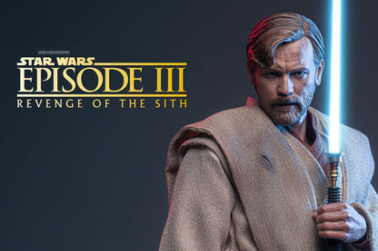 Hot Toys MMS843 - Star Wars: Revenge of the Sith - 1/6th scale Obi-Wan Kenobi (Mustafar) Collectible Figure