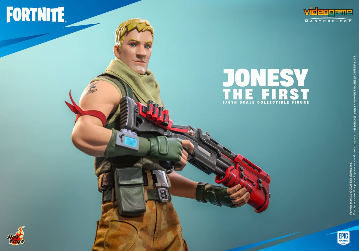 Pre-Order Hot Toys VGM85 Fortnite - 1/6th scale Jonesy The First Collectible Figure