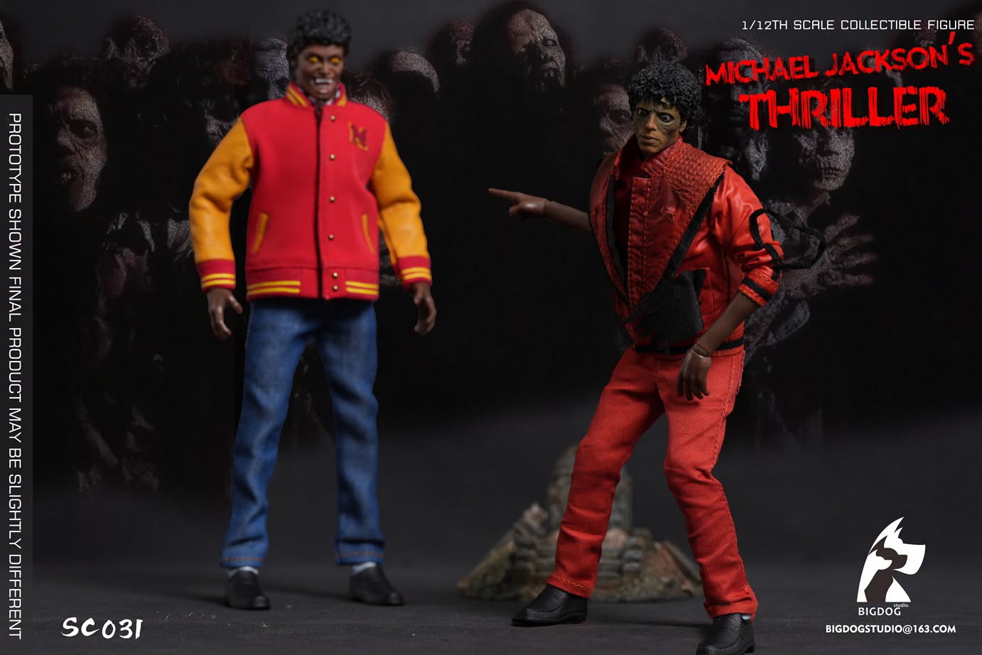 BIGDOG STUDIO SC031 - Thriller dancer Two-person suit 1/12 Mobile Collection Soldier