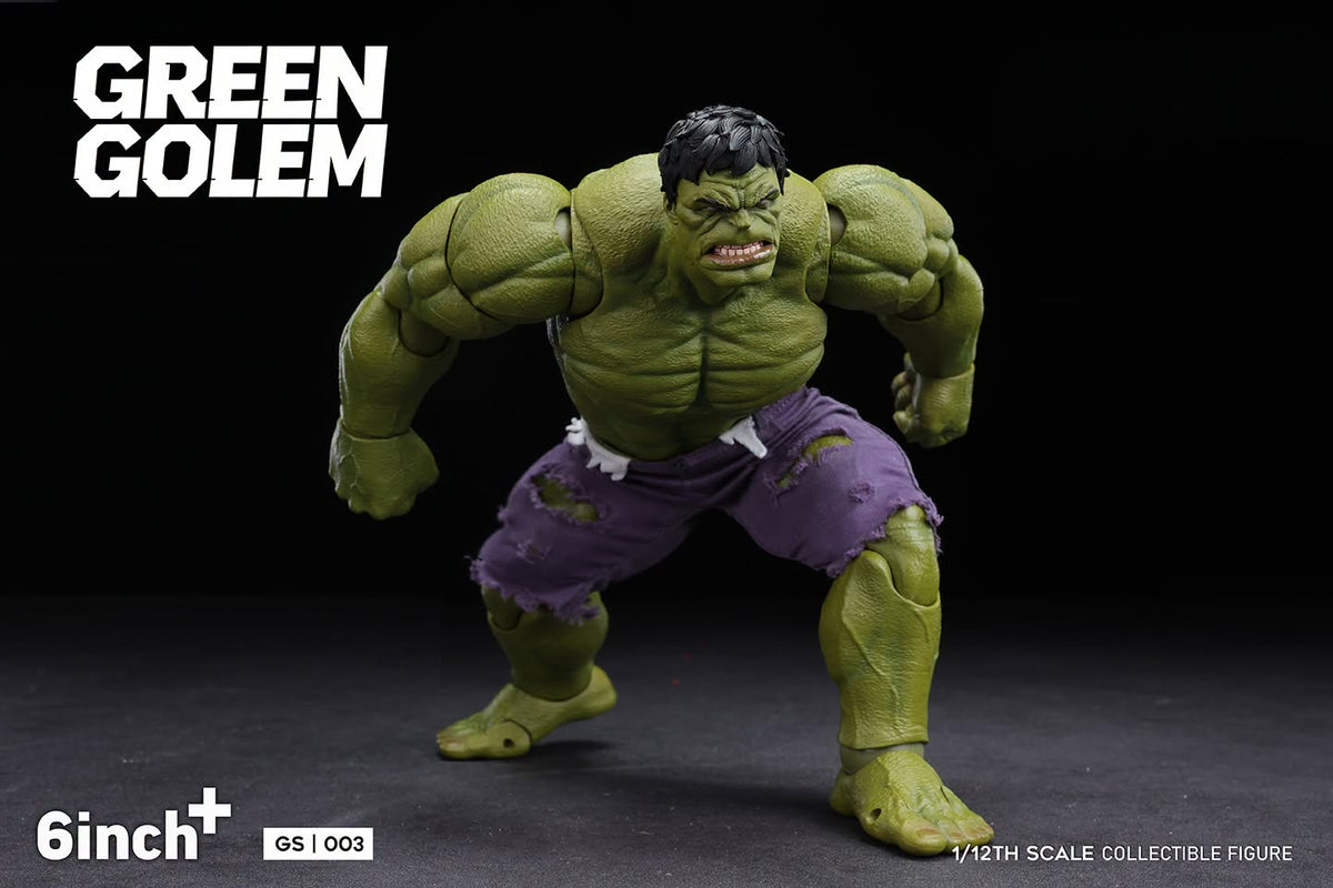 6 Inch+ GS003 - 1/12 Green Golem Action Figure