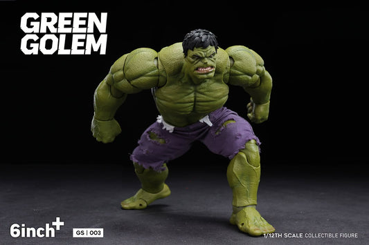 6 Inch+ GS003 - 1/12 Green Golem Action Figure