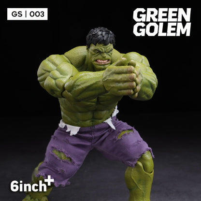 6 Inch+ GS003 - 1/12 Green Golem Action Figure