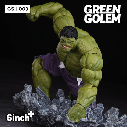 6 Inch+ GS003 - 1/12 Green Golem Action Figure