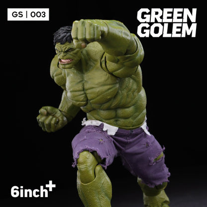 6 Inch+ GS003 - 1/12 Green Golem Action Figure