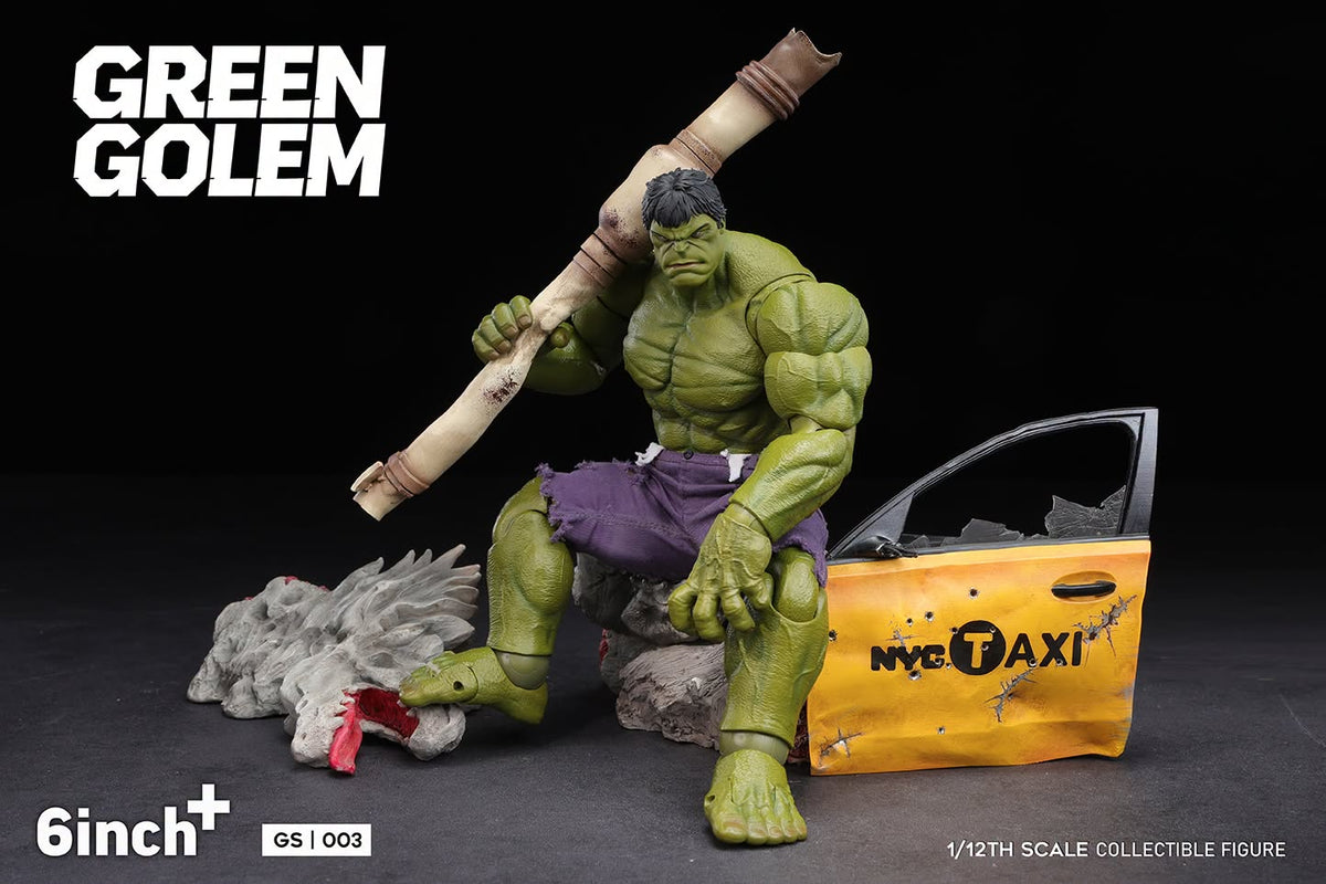 6 Inch+ GS003 - 1/12 Green Golem Action Figure