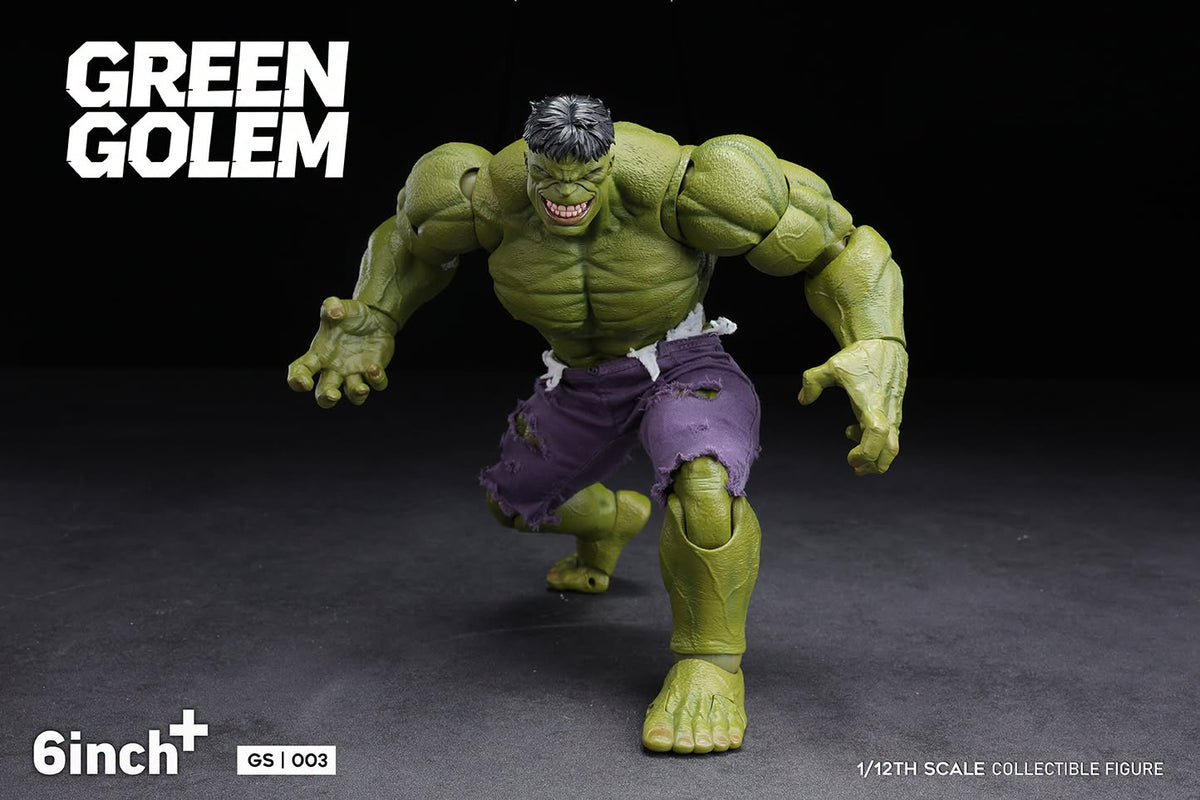 6 Inch+ GS003 - 1/12 Green Golem Action Figure