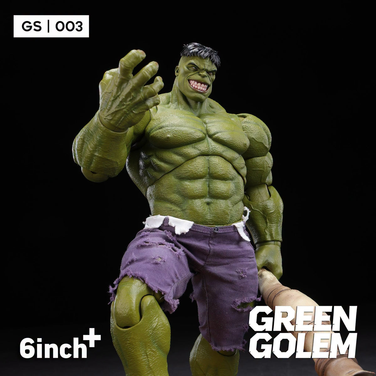 6 Inch+ GS003 - 1/12 Green Golem Action Figure