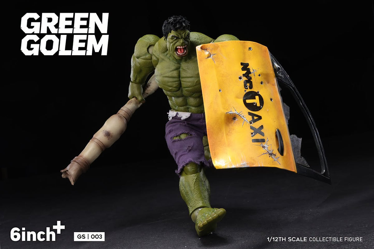 6 Inch+ GS003 - 1/12 Green Golem Action Figure