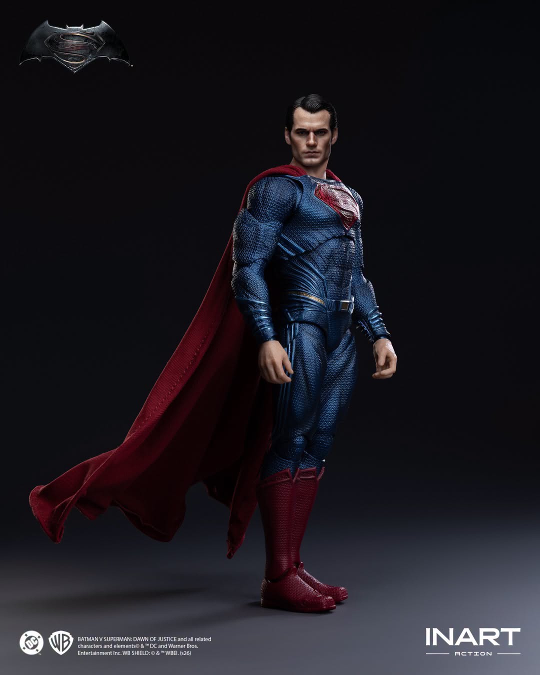 (First Batch) Pre-Order INART Action HG M0005 Batman v Superman: Dawn of Justice - Superman Action Figure