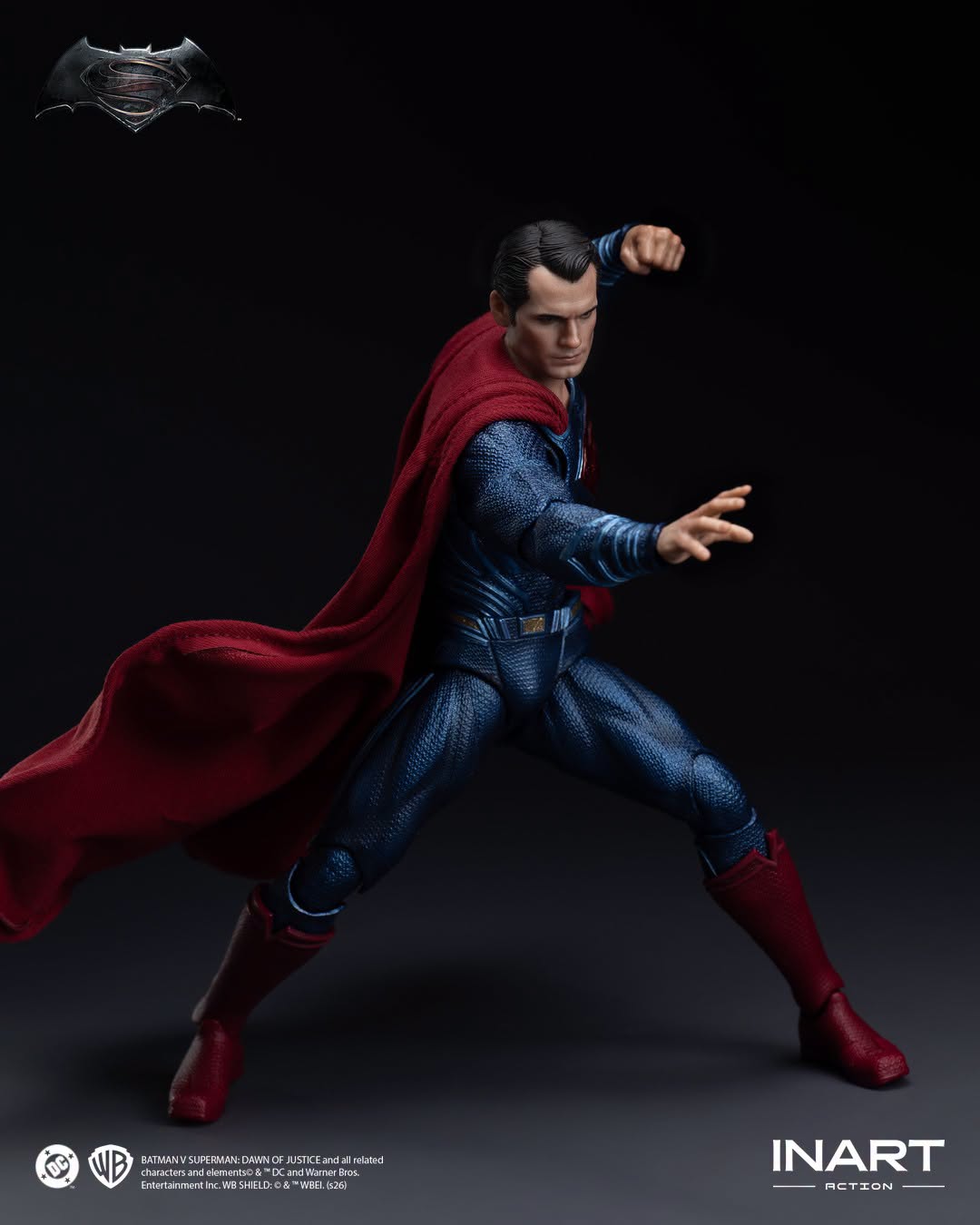 (First Batch) Pre-Order INART Action HG M0005 Batman v Superman: Dawn of Justice - Superman Action Figure