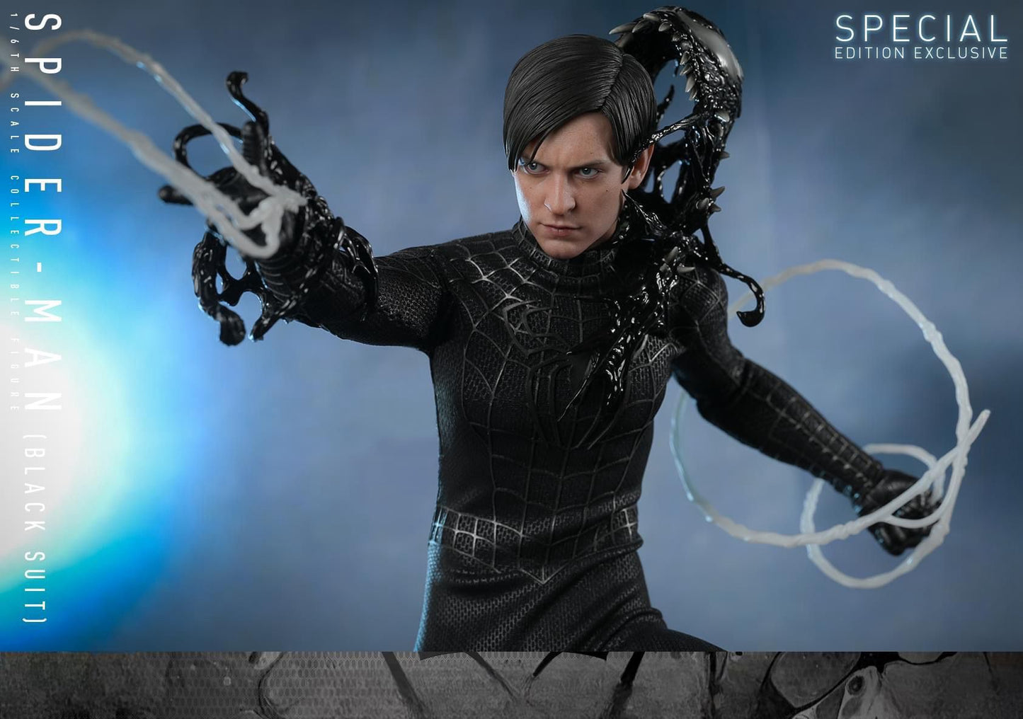 Pre-Order Hot Toys MMS727B Spider-Man 3 - 1/6th scale Spider-Man (Black Suit) Collectible Figure (Special Edition)