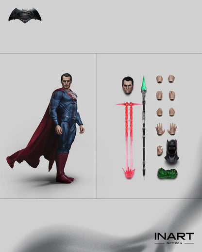 (First Batch) Pre-Order INART Action HG M0005 Batman v Superman: Dawn of Justice - Superman Action Figure