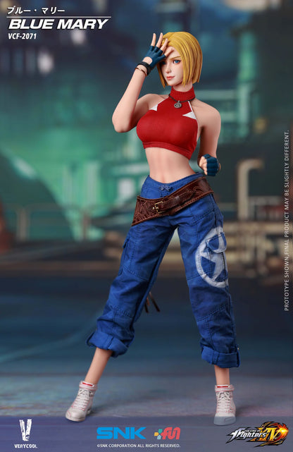 Pre-Order VeryCool VCF-2071 The King of Fighters XIV - Blue Mary 1/6 scale Action Figure