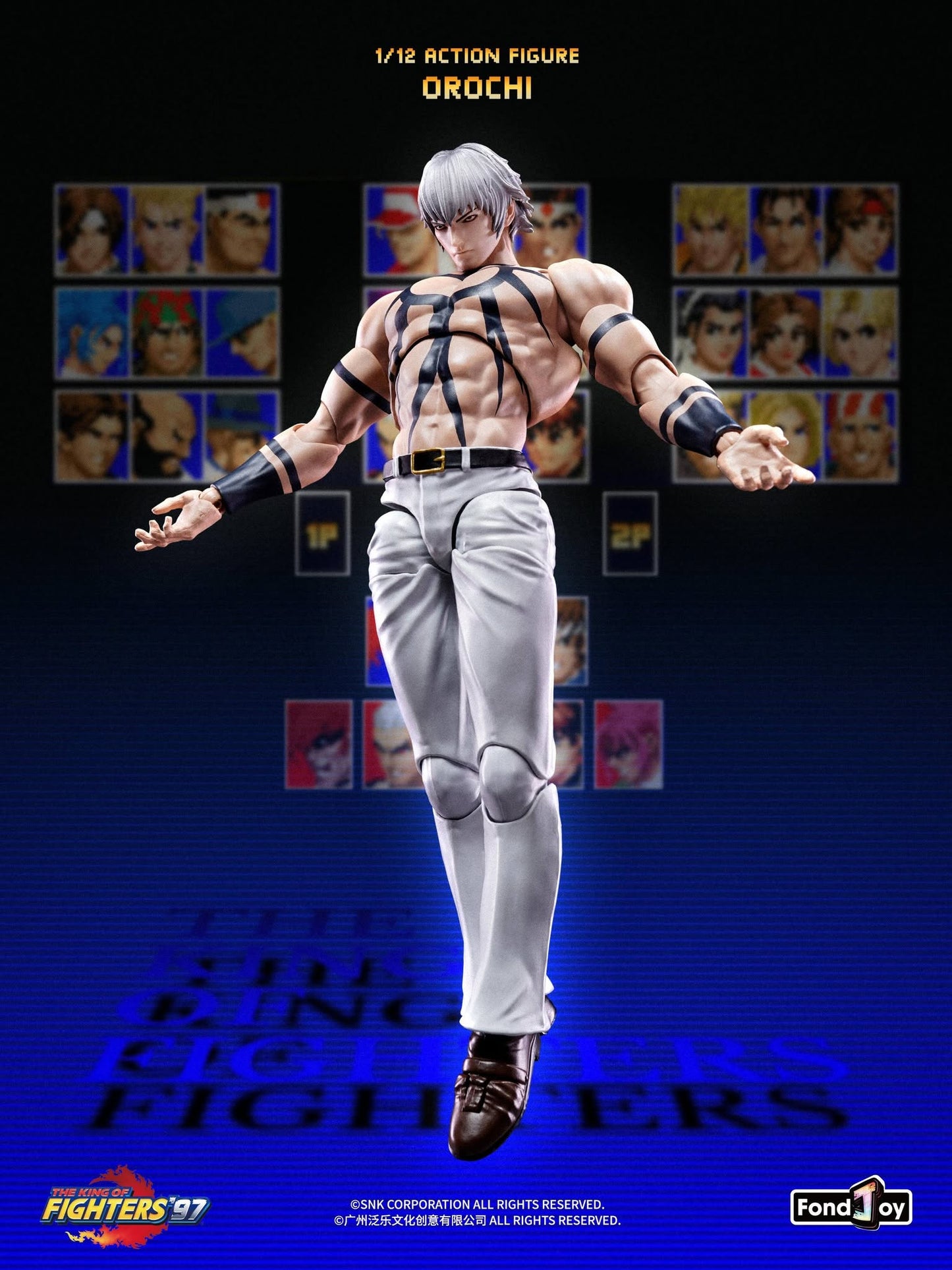 Pre-Order FondJoy - The King of Fighters ’97 1/12 Orochi Action Figure