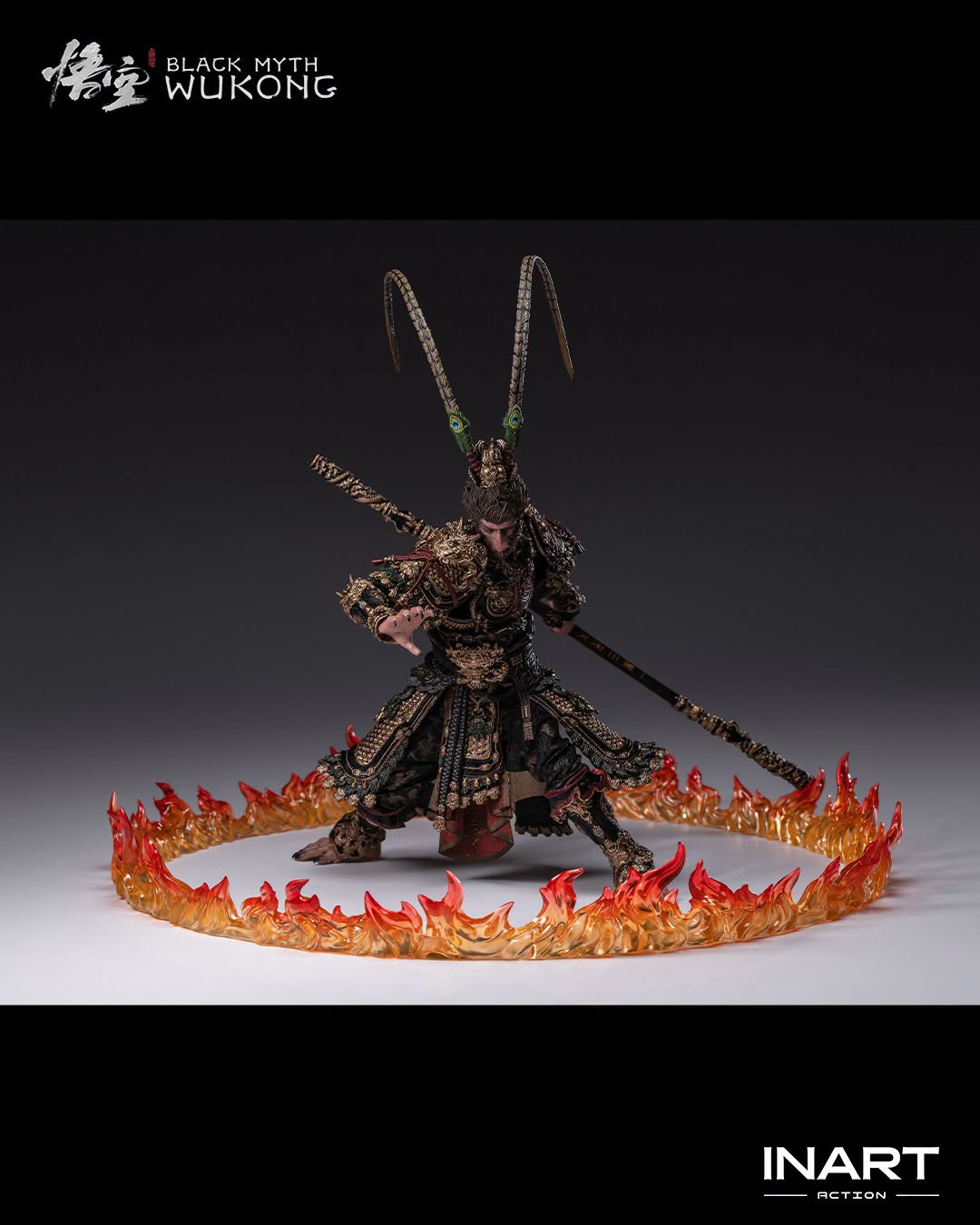 Pre-Order INART Action Black Myth: Wukong - Great Sage Armor Set 1/12 Action Figure