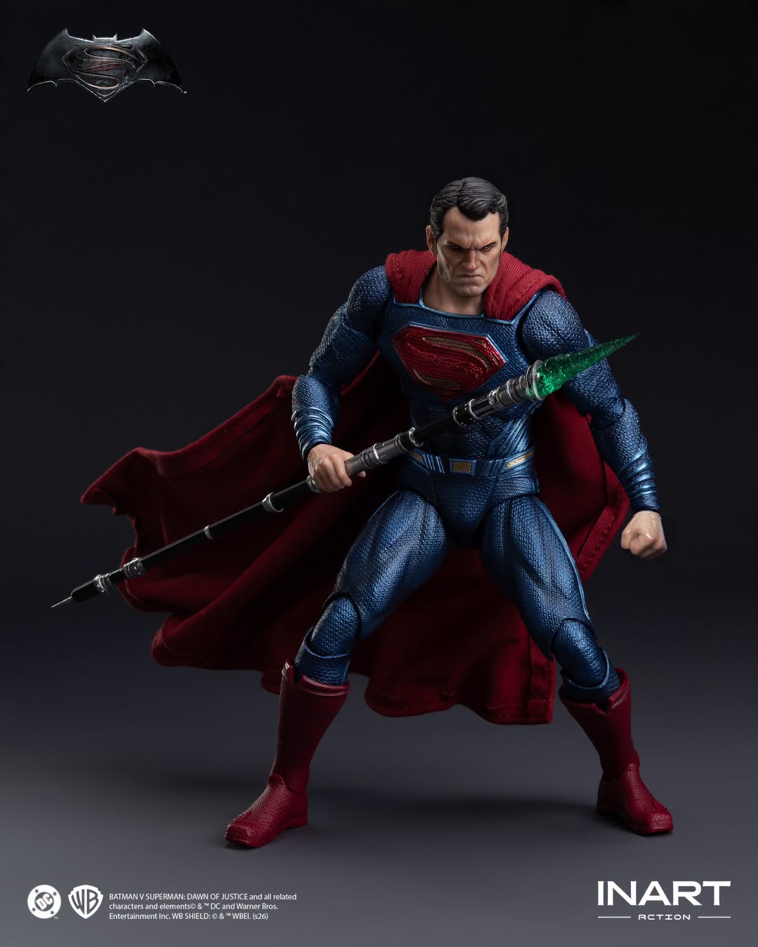 (First Batch) Pre-Order INART Action HG M0005 Batman v Superman: Dawn of Justice - Superman Action Figure