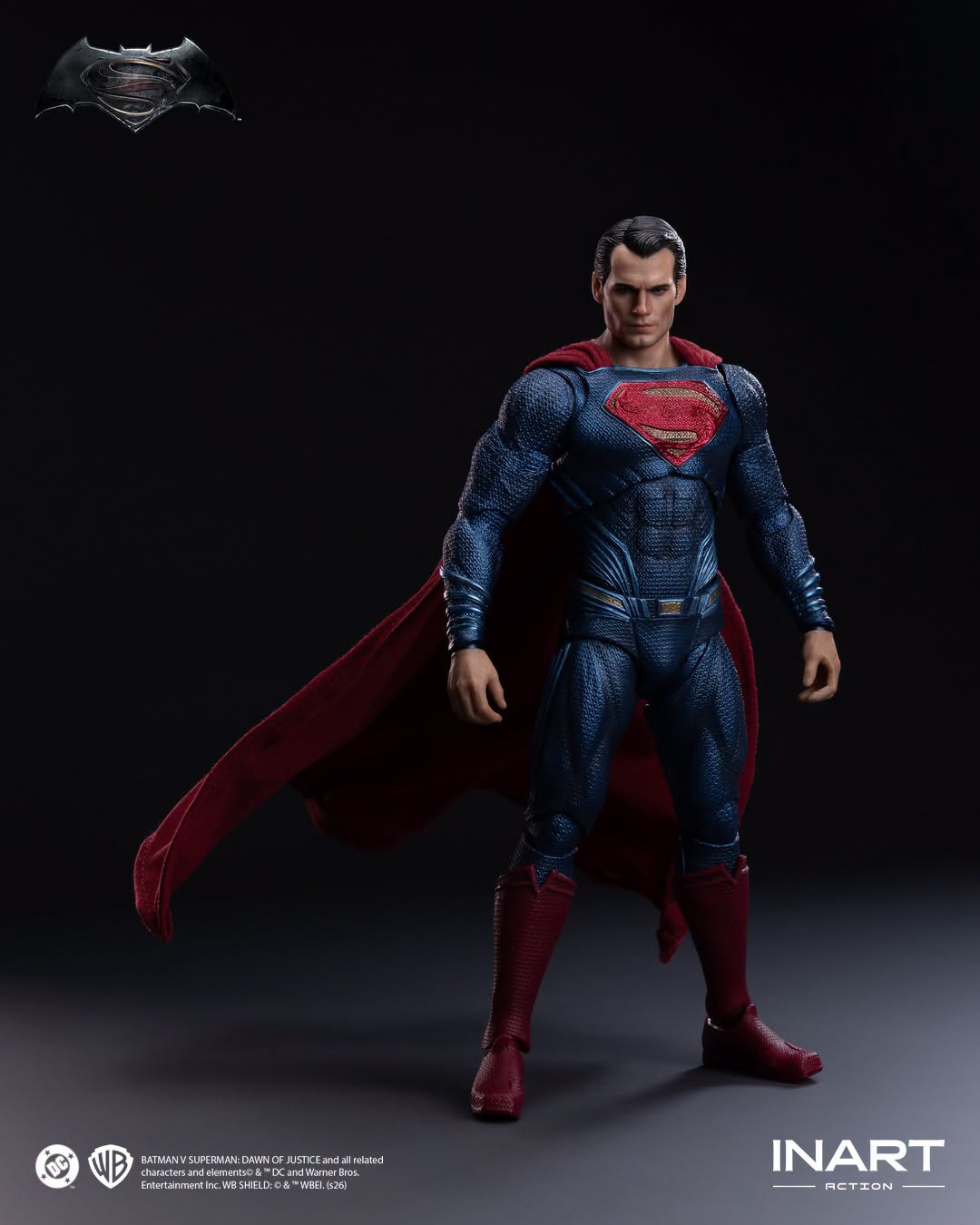 (First Batch) Pre-Order INART Action HG M0005 Batman v Superman: Dawn of Justice - Superman Action Figure