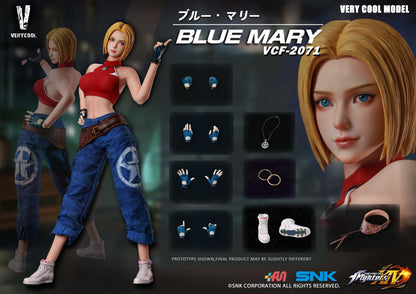 Pre-Order VeryCool VCF-2071 The King of Fighters XIV - Blue Mary 1/6 scale Action Figure