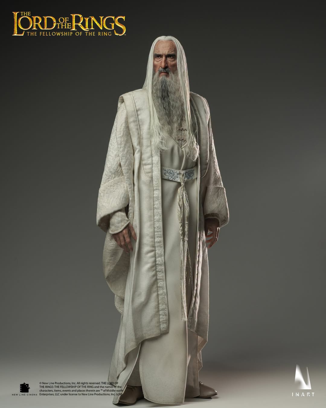 (First Batch) Pre-Order INART Ag A041 The Lord of the Rings: The Fellowship of the Ring - Saruman 1/6 Collectible Figure