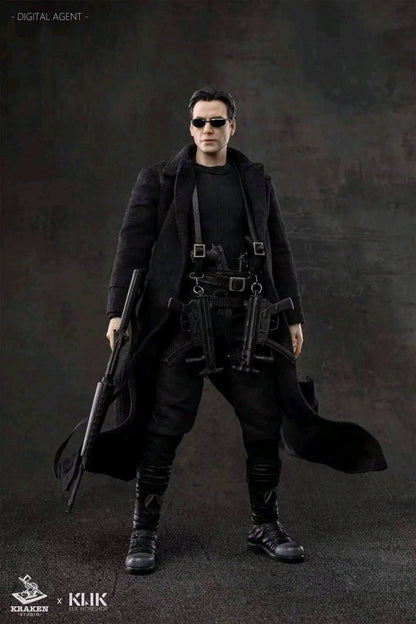 Pre-Order Kraken Studio x KLIK Workshop - Digital Agent 1/12 scale Action Figure