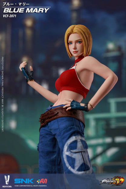 Pre-Order VeryCool VCF-2071 The King of Fighters XIV - Blue Mary 1/6 scale Action Figure
