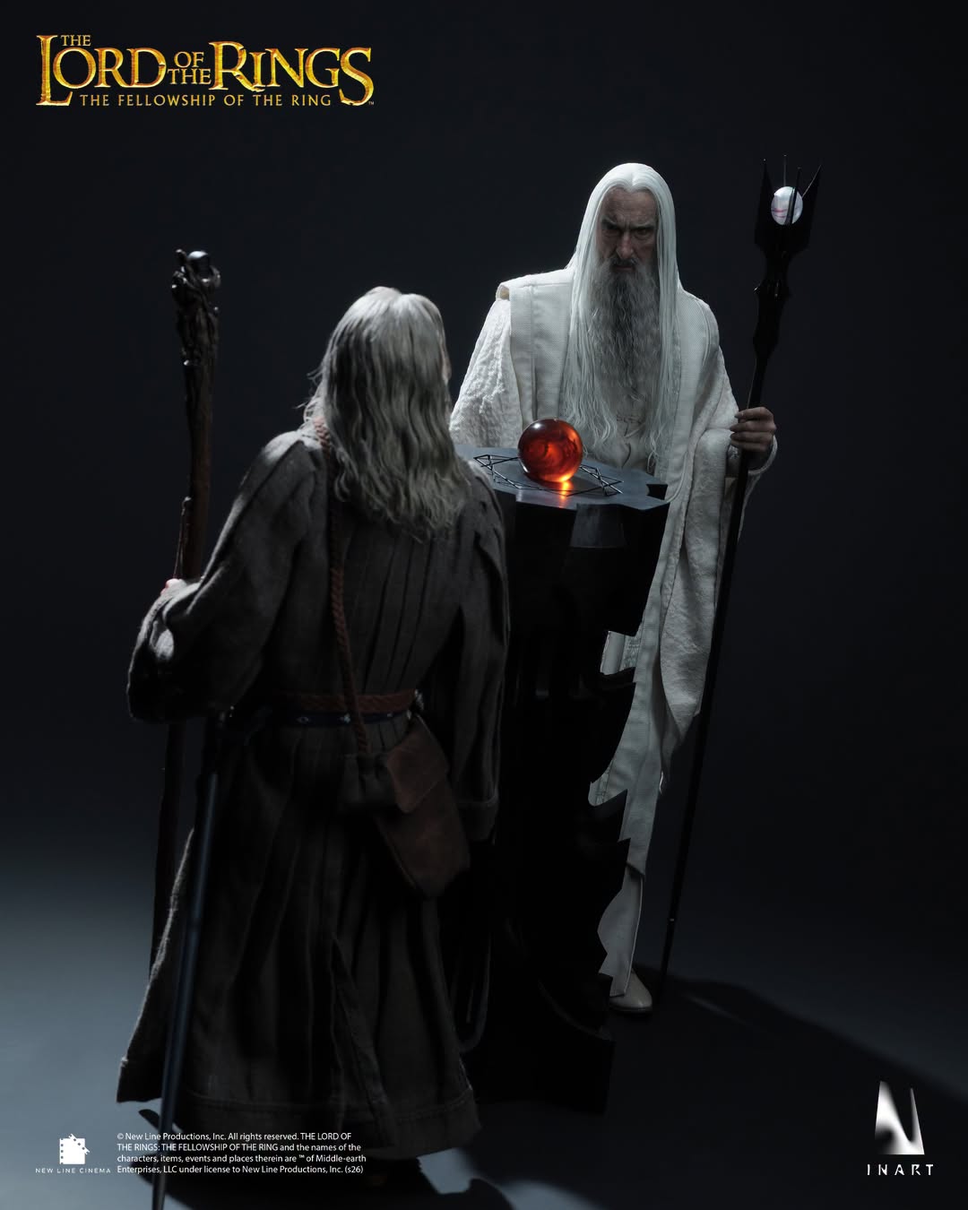 (First Batch) Pre-Order INART Ag A041 The Lord of the Rings: The Fellowship of the Ring - Saruman 1/6 Collectible Figure