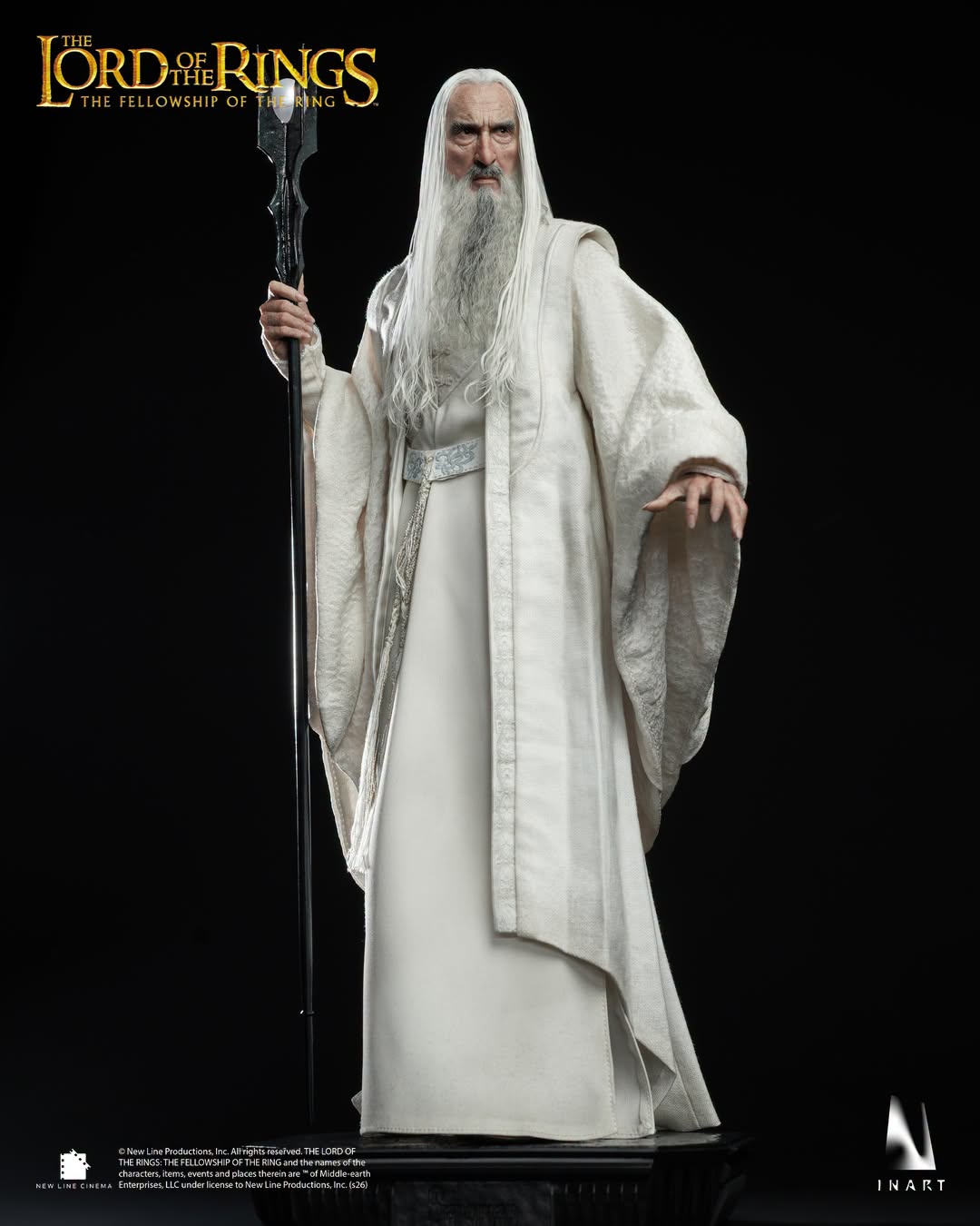 Pre-Order INART Ag A041 The Lord of the Rings: The Fellowship of the Ring - Saruman 1/6 Collectible Figure