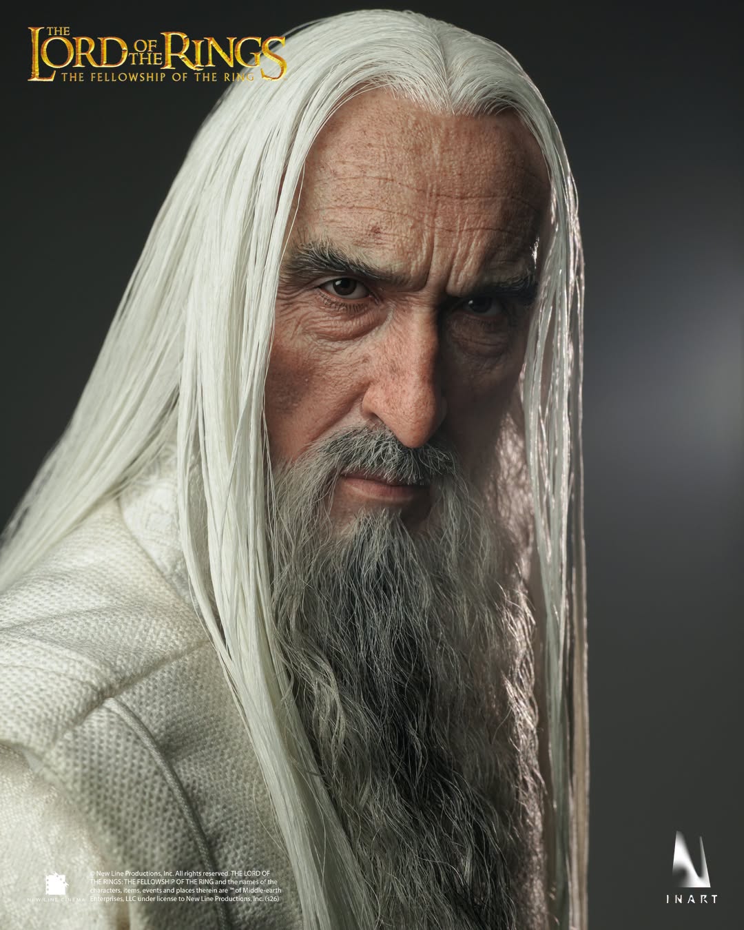 (First Batch) Pre-Order INART Ag A041 The Lord of the Rings: The Fellowship of the Ring - Saruman 1/6 Collectible Figure