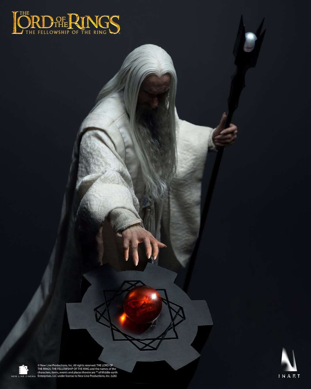 Pre-Order INART Ag A041 The Lord of the Rings: The Fellowship of the Ring - Saruman 1/6 Collectible Figure