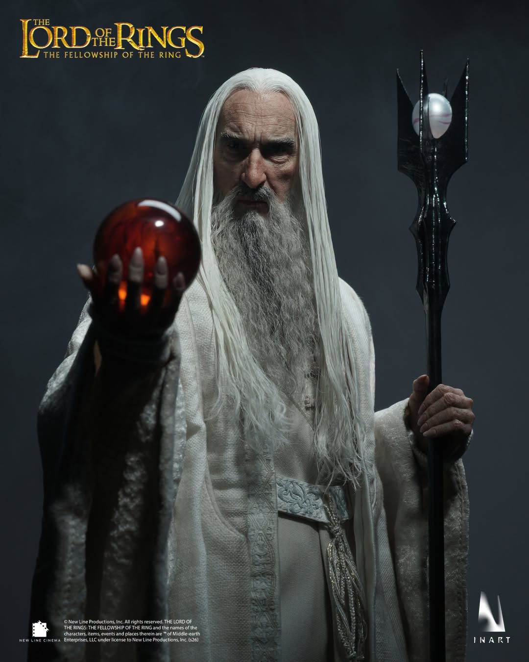 (First Batch) Pre-Order INART Ag A041 The Lord of the Rings: The Fellowship of the Ring - Saruman 1/6 Collectible Figure