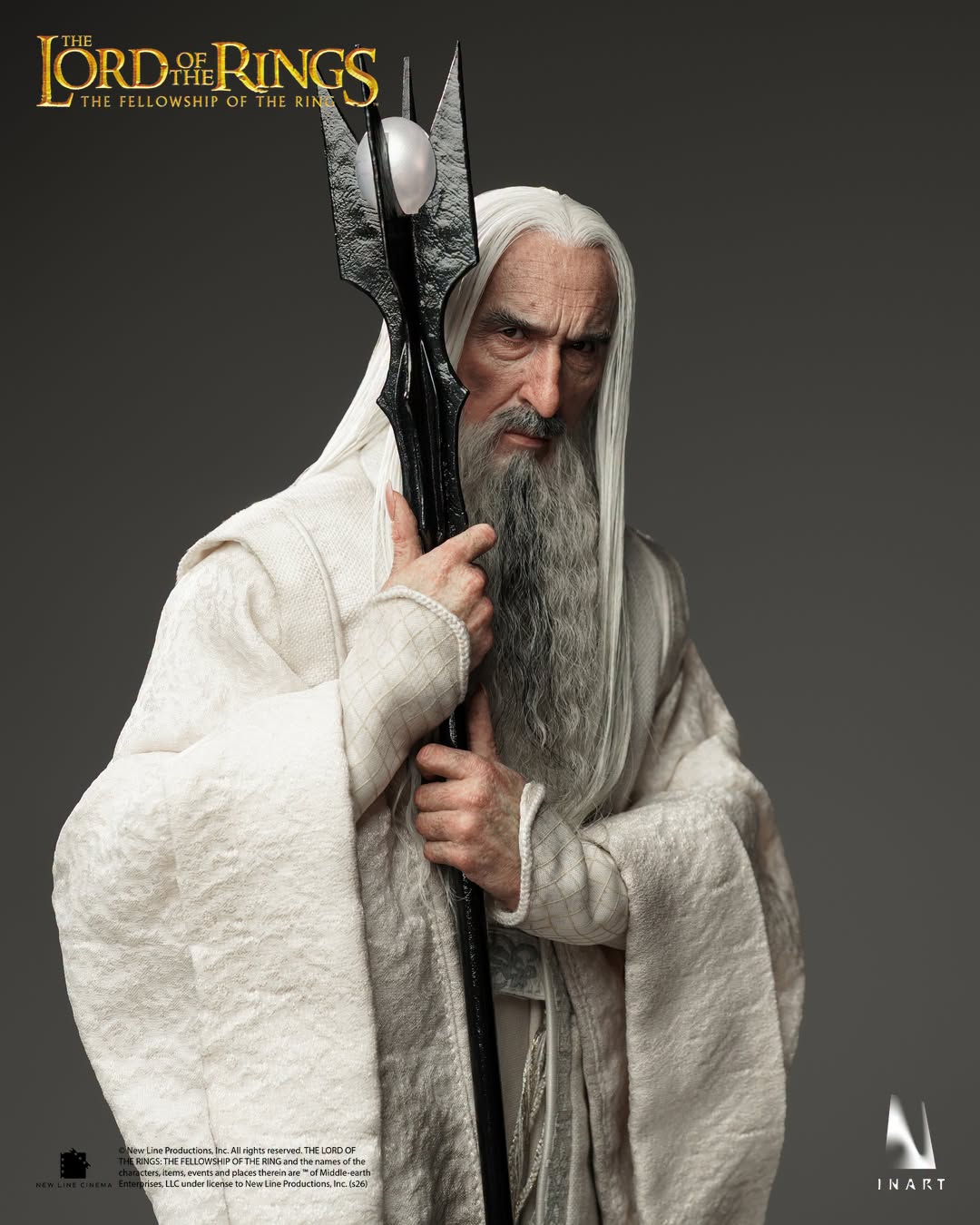 (First Batch) Pre-Order INART Ag A041 The Lord of the Rings: The Fellowship of the Ring - Saruman 1/6 Collectible Figure