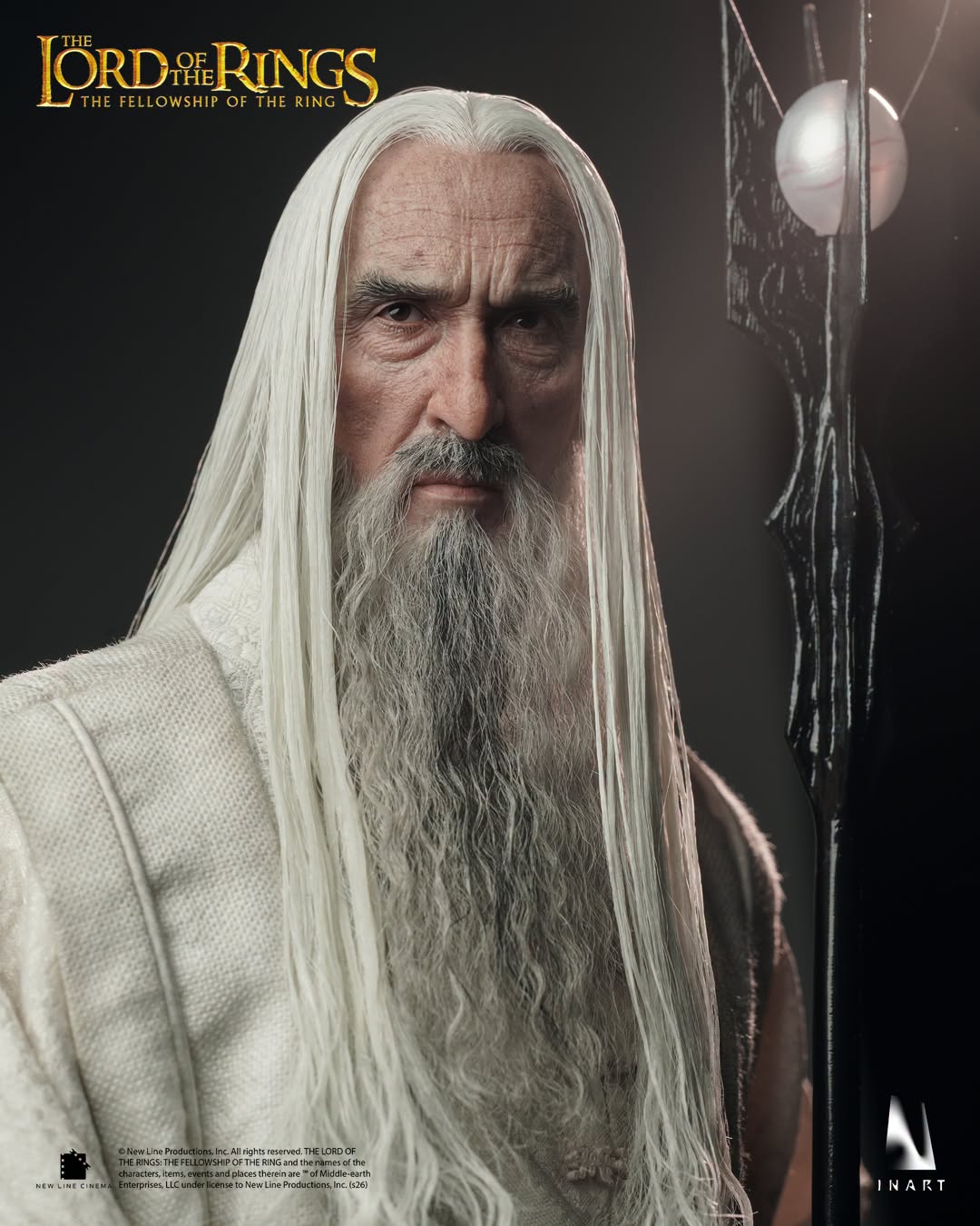 Pre-Order INART Ag A041 The Lord of the Rings: The Fellowship of the Ring - Saruman 1/6 Collectible Figure