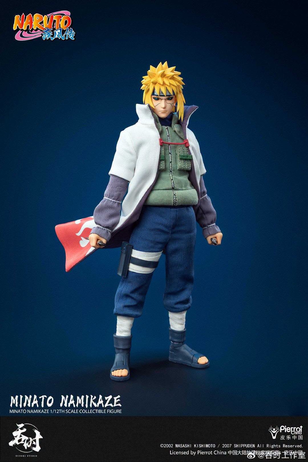 Pre-Order Tunshi Studio TS-021 Naruto Shippuden - Minato Namikaze 1/12 Action Figure