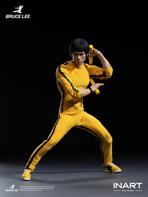 Pre-Order INART Action Gy A036 - Bruce Lee (Yellow Jumpsuit) 1/12 Action Figure