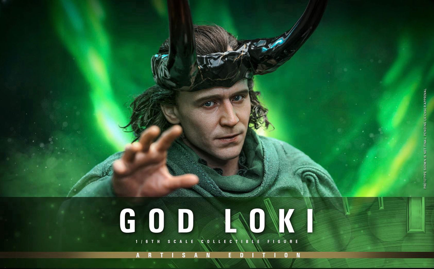 Pre-Order Hot Toys DX41AE Loki - 1/6th scale God Loki Collectible Figure (Artisan Edition)