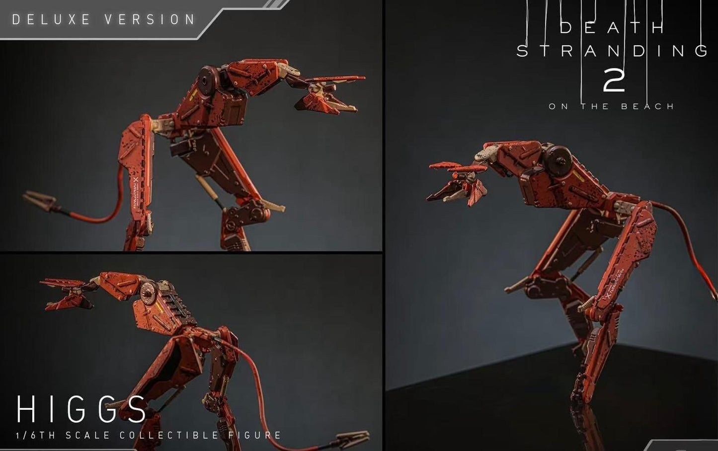 Pre-Order Hot Toys VGM80 Death Stranding 2: On the Beach - 1/6th scale Higgs Collectible Figure (Deluxe Version)