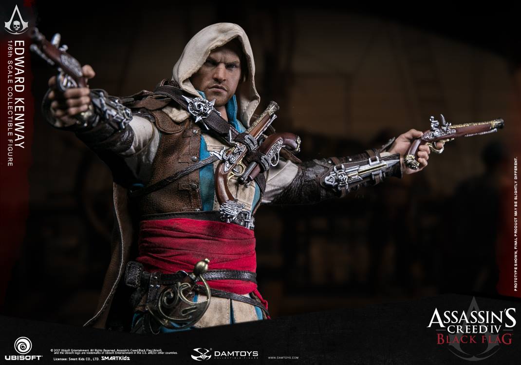 Damtoys DMS003 Assassin's Creed IV：Black Flag - 1/6th scale Edward Kenway Collectible Figure