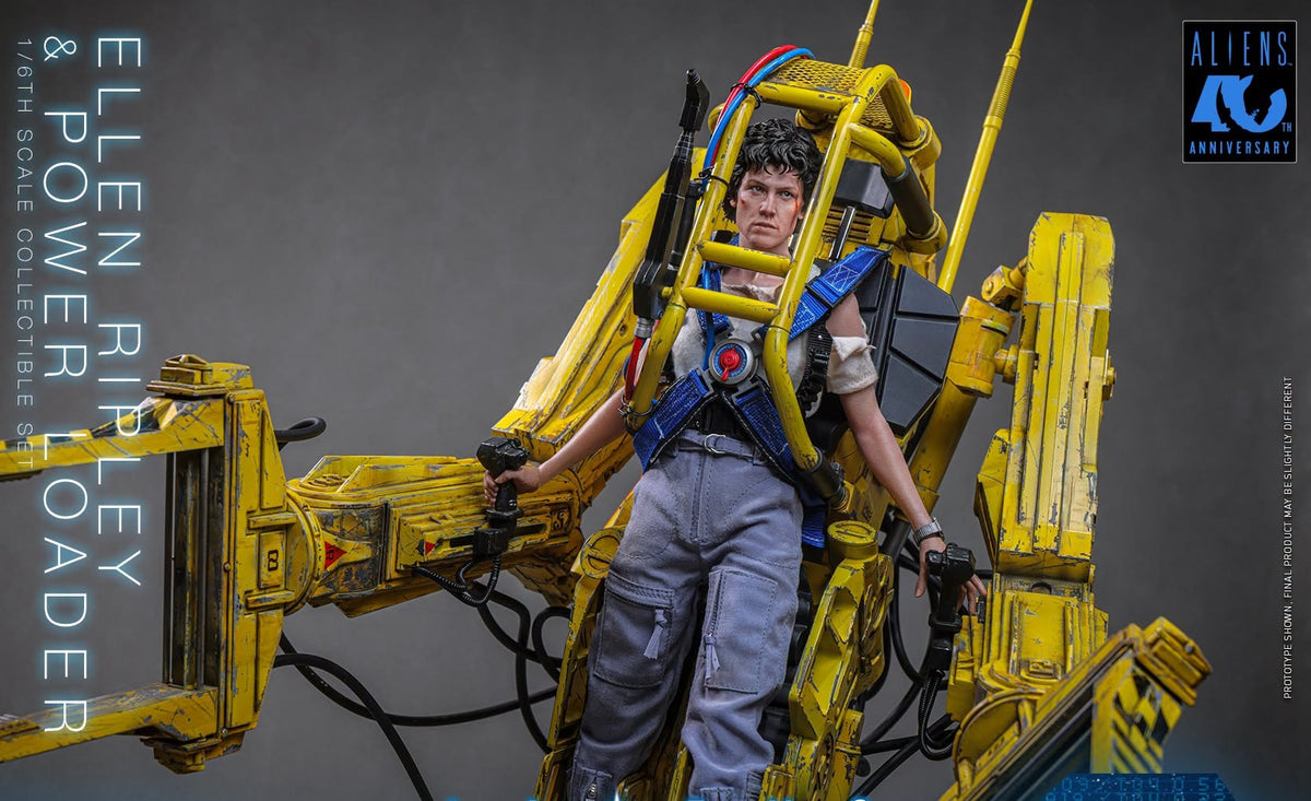 Pre-Order Hot Toys MMS923 Aliens - 1/6th scale Ellen Ripley and Power Loader Collectible Set
