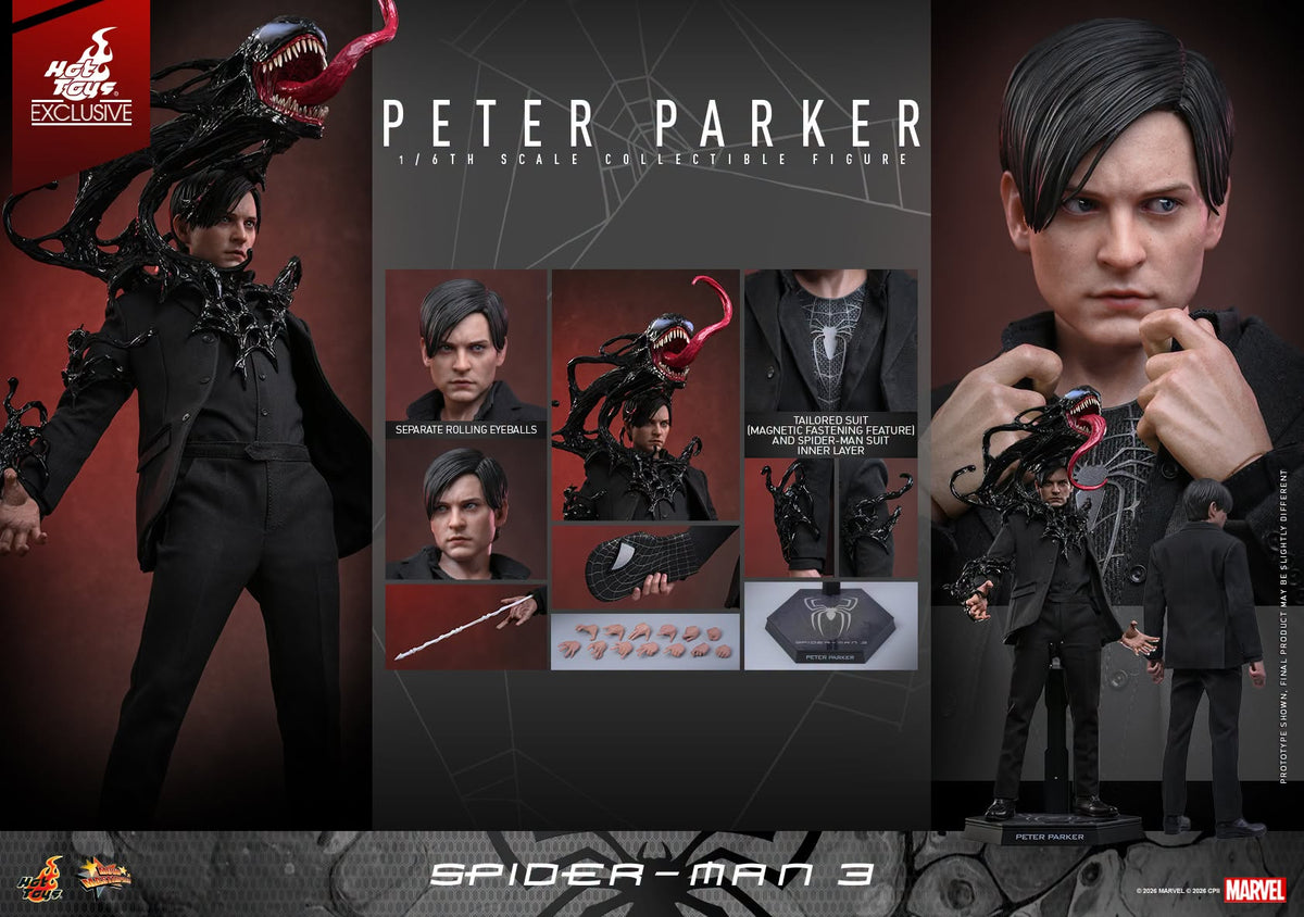 Pre-Order Hot Toys MMS891 Spider-Man 3 - 1/6th scale Peter Parker Collectible Figure [Hot Toys Exclusive]