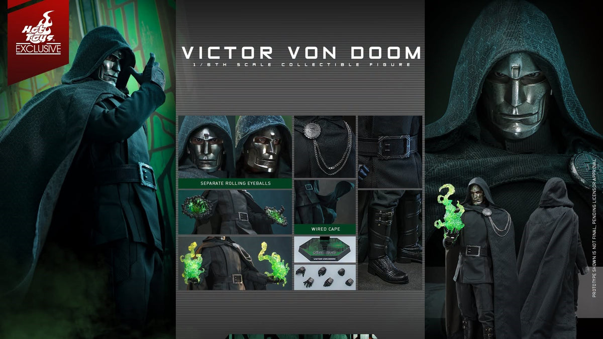 Pre-Order Hot Toys MMS902 Avengers: Doomsday - 1/6th scale Victor Von Doom Collectible Figure [Hot Toys Exclusive]