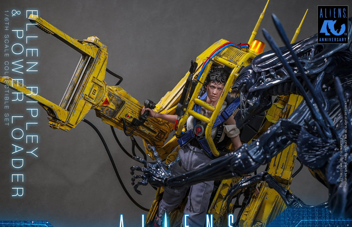 Pre-Order Hot Toys MMS923 Aliens - 1/6th scale Ellen Ripley and Power Loader Collectible Set