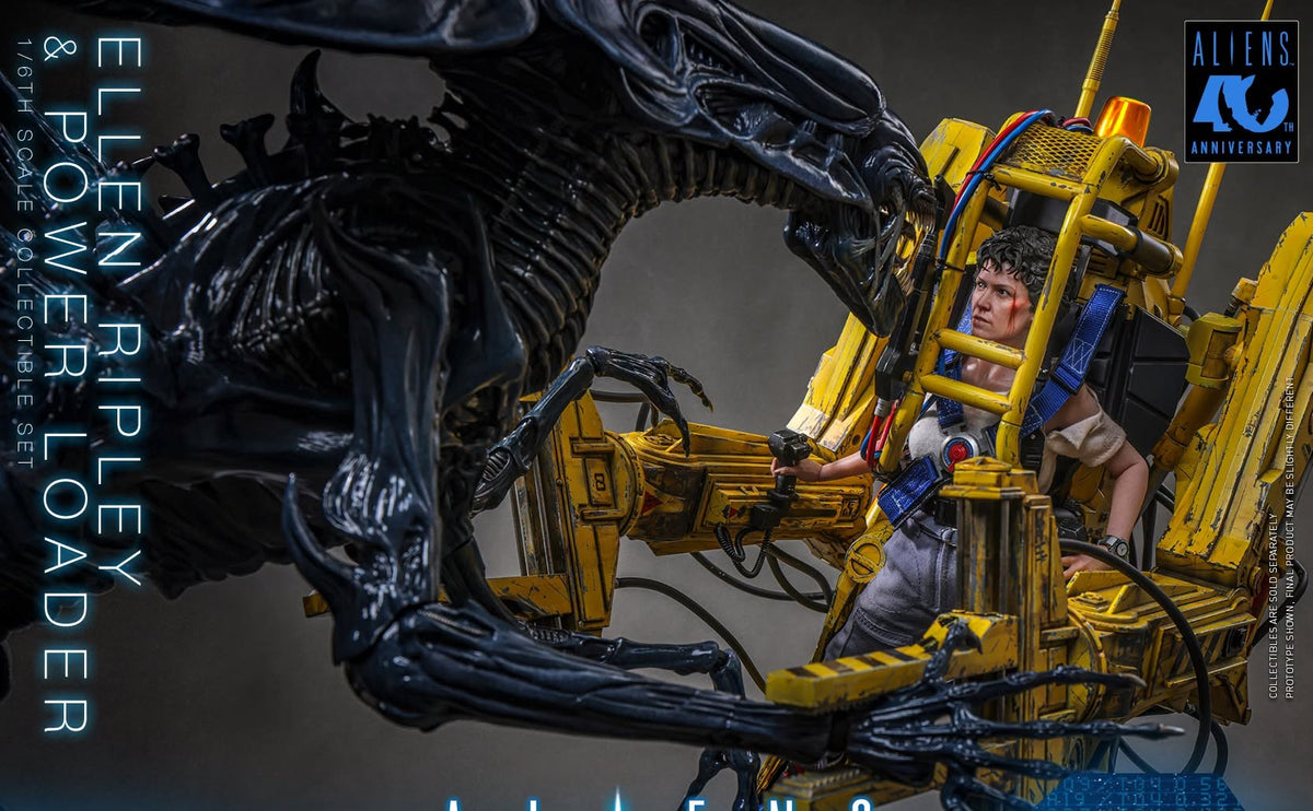 Pre-Order Hot Toys MMS923 Aliens - 1/6th scale Ellen Ripley and Power Loader Collectible Set