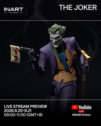(First batch) Pre-Order INART Action MAG C0005 - The Joker Action Figure