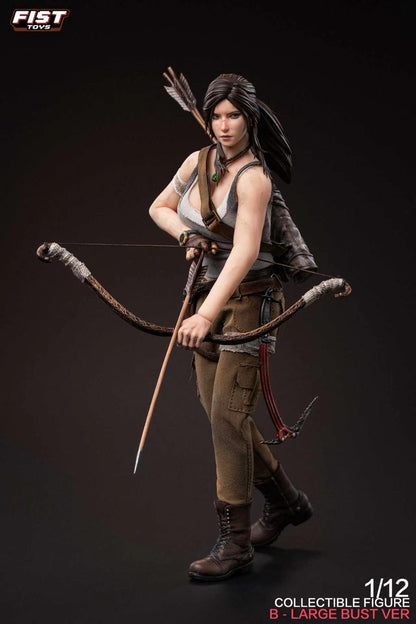 Pre-Order Fist Toys FIST-003 - Jungle Huntress 1/12 Scale Action Figure (Large Bust Version (B))