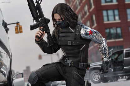 Hot Toys MMS790AEB Captain America: The Winter Soldier - 1/6th scale Winter Soldier Collectible Figure (Artisan Edition) (Special Edition) Exclusive