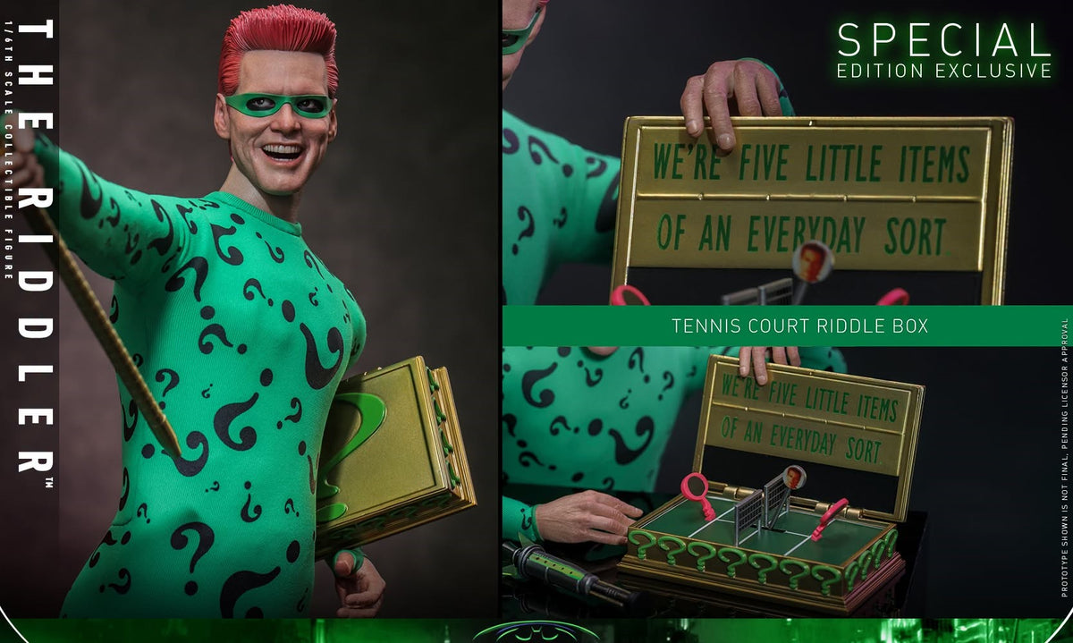 Pre-Order Hot Toys MMS926B Batman Forever - 1/6th scale The Riddler Collectible Figure (Special Edition)