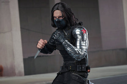 Hot Toys MMS790AEB Captain America: The Winter Soldier - 1/6th scale Winter Soldier Collectible Figure (Artisan Edition) (Special Edition) Exclusive