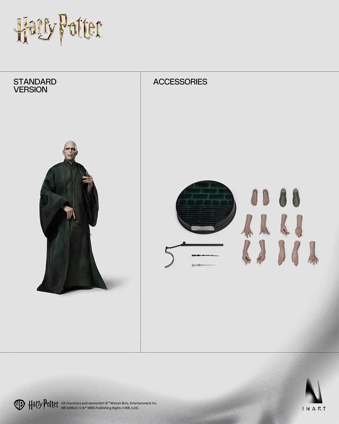 Pre-Order INART AG A047 Harry Potter and the Deathly Hallows - Voldemort 1/6 Collectible Figure (Standard Version)